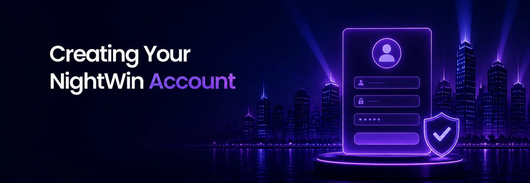 NightWin Casino Creating  Account